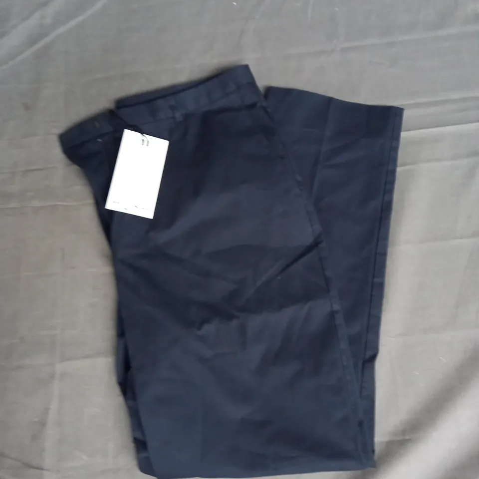 HUSH HAYES CIGARETTE TROUSERS IN NAVY SIZE 12