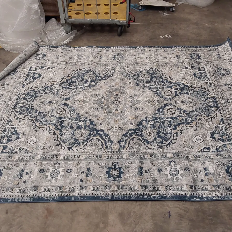 MATHER NAVY RUG // 200 X 275CM