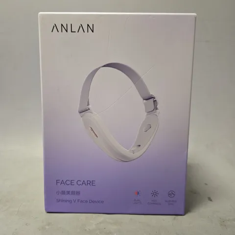 BOXED ANLAN FACE CARE SHINING V FACE DEVICE