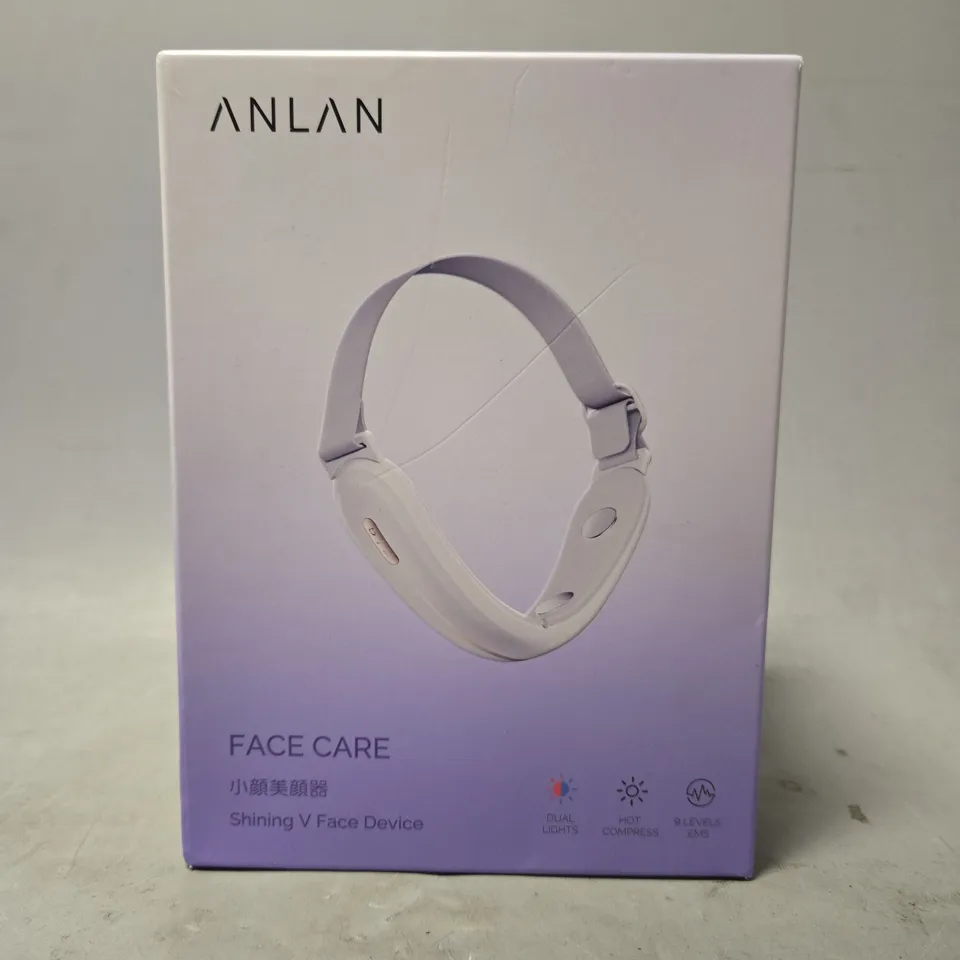 BOXED ANLAN FACE CARE SHINING V FACE DEVICE 