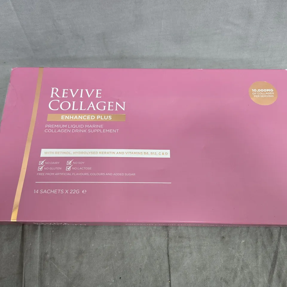 REVIVE COLLAGEN ENHANCED PLUS – MARINE COLLAGEN DRINK SUPPLEMENT 