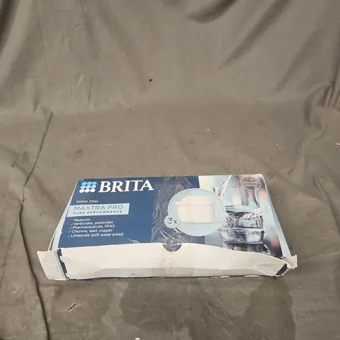 BRITA MAXTRA PRO WATER FILTER 3 PACK BOXED