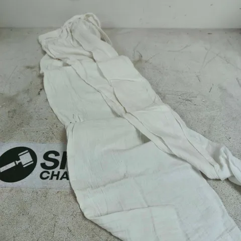 MUDFLOWER WHITE TROUSERS – UK 12