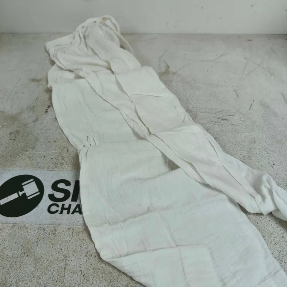MUDFLOWER WHITE TROUSERS – UK 12