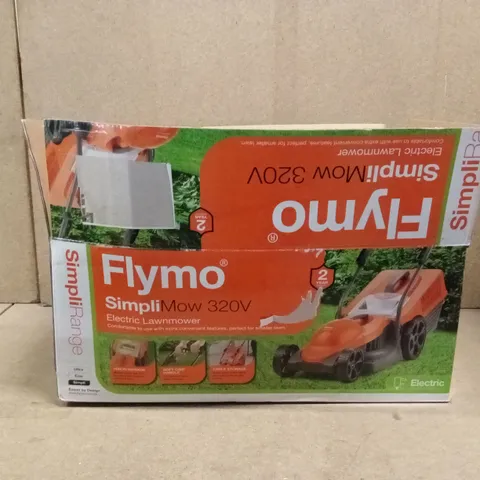 BOXED FLYMO SIMPLIMOW 320V ELECTRIC LAWNMOWER