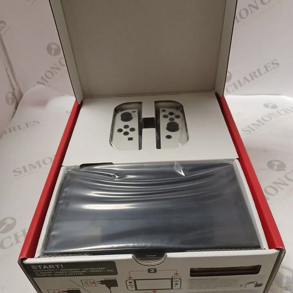 NINTENDO SWITCH OLED MODEL WHITE BOXED 