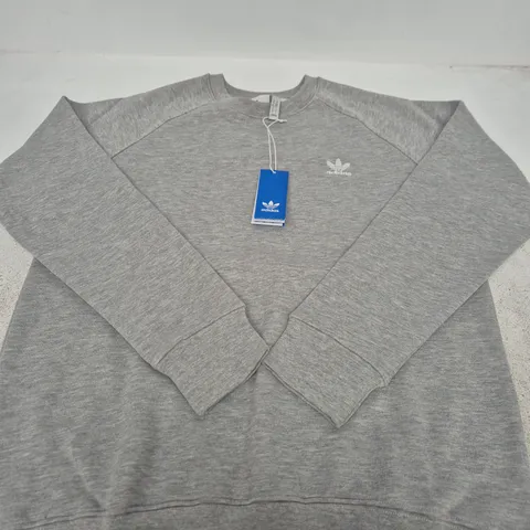 ADIDAS GREY SWEATSHIRT – SIZE L