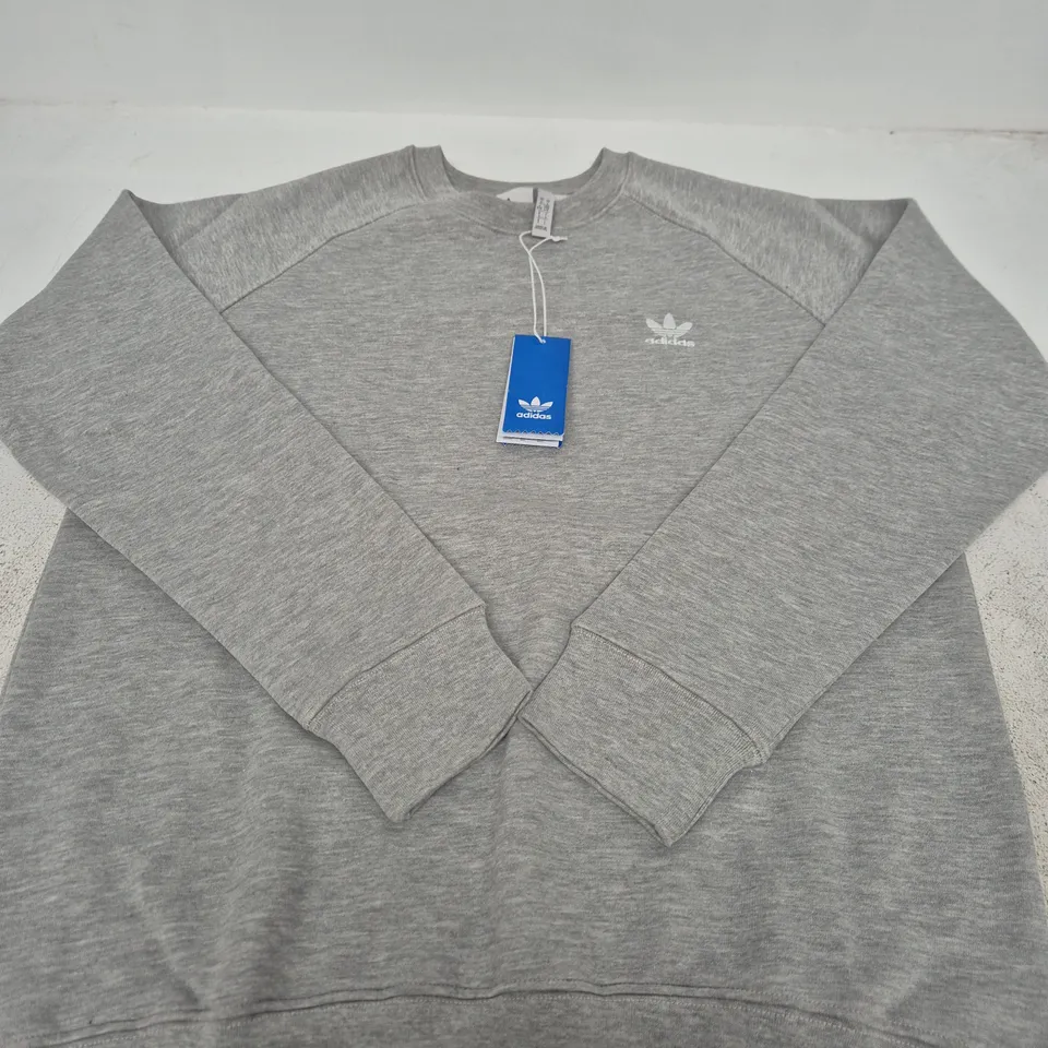 ADIDAS GREY SWEATSHIRT – SIZE L