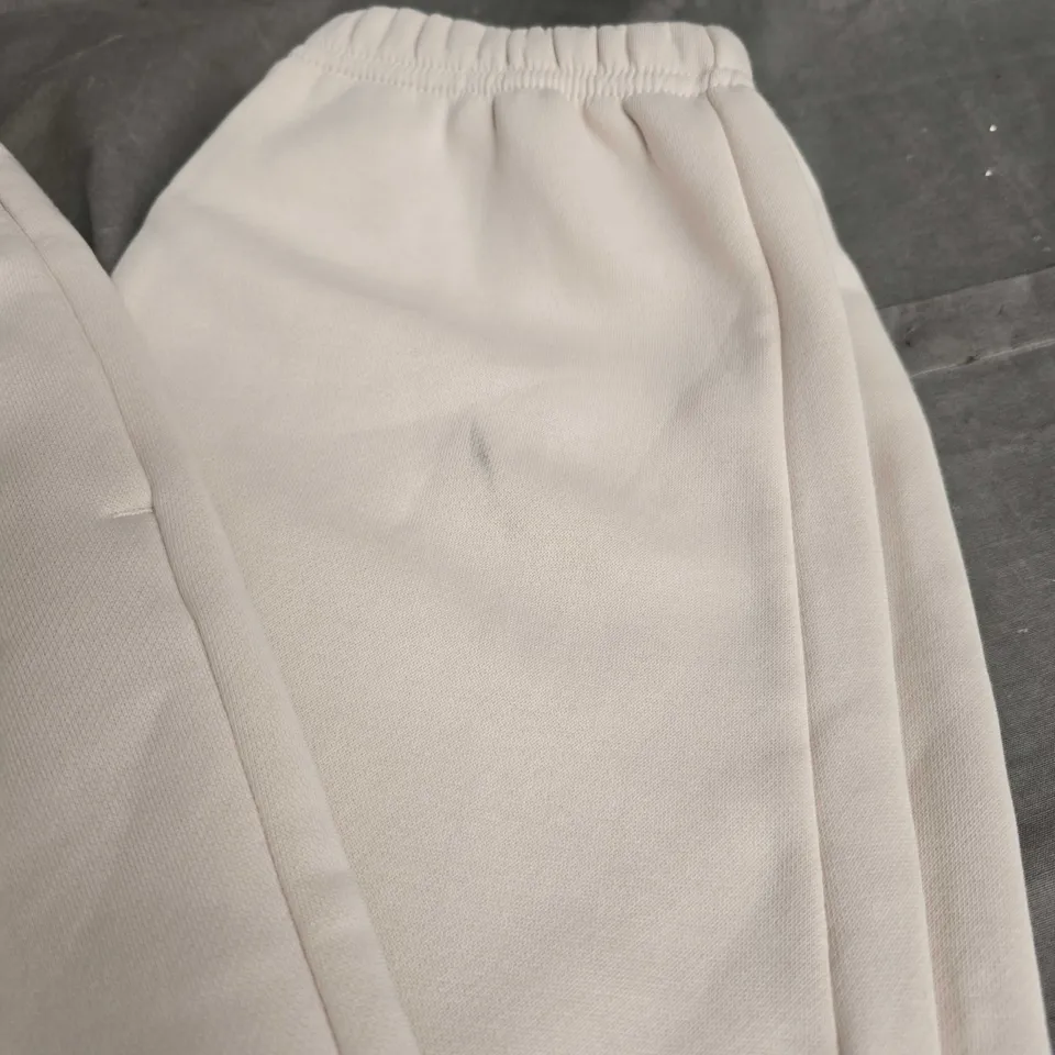 NIKE OVERSIZED HIGH RISE JOGGERS IN LIGHT BEIGE SIZE XS
