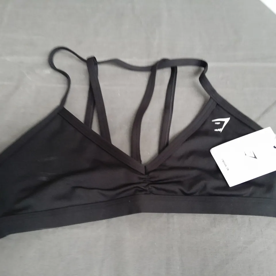 GYMSHARK MINIMAL SPORT BRA - M LIGHT SUPPORT