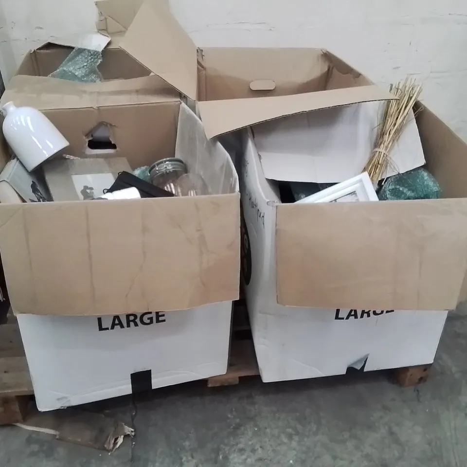 PALLET CONTAINING VARIOUS ASSORTED HOUSEHOLD ITEMS 