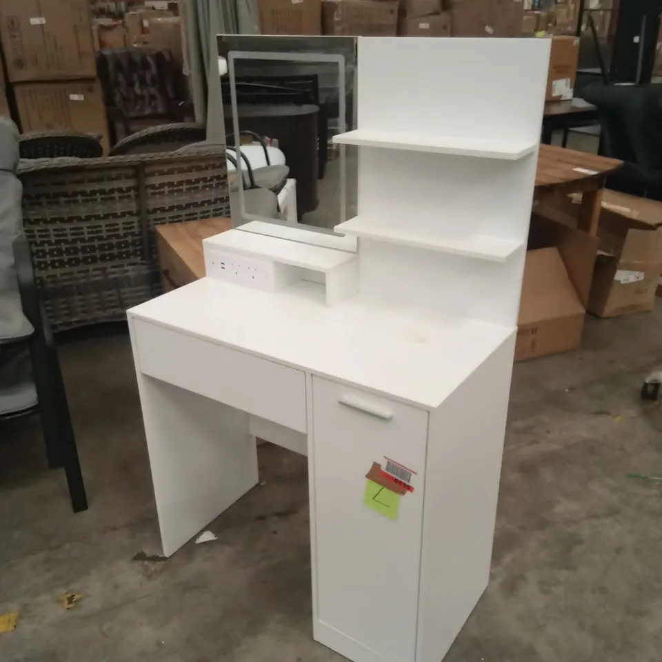 DESIGNER DRESSING TABLE WHITE