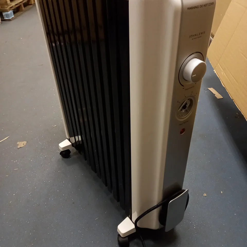 JOHN LEWIS OIL FILTERED HEATER
