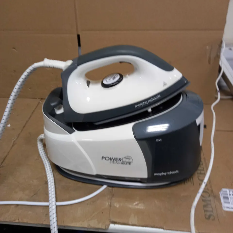 MORPHY RICHARDS POWER STEAM ELITE STEAM GENERATOR IRON GREY 