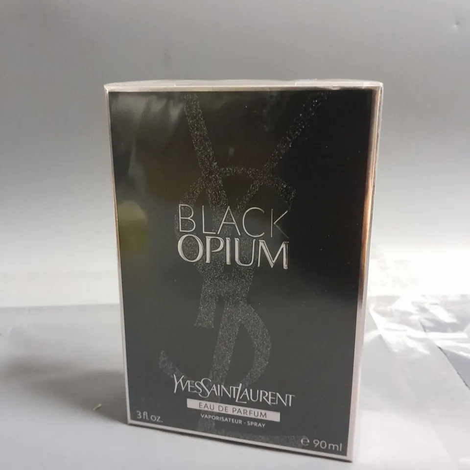 BOXED AND SEALED YVES SAINT LAURENT BLACK OPIUM EAU DE PARFUM 90ML