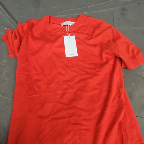 MNG RED KNIT TOP – WOMEN'S – SIZE L