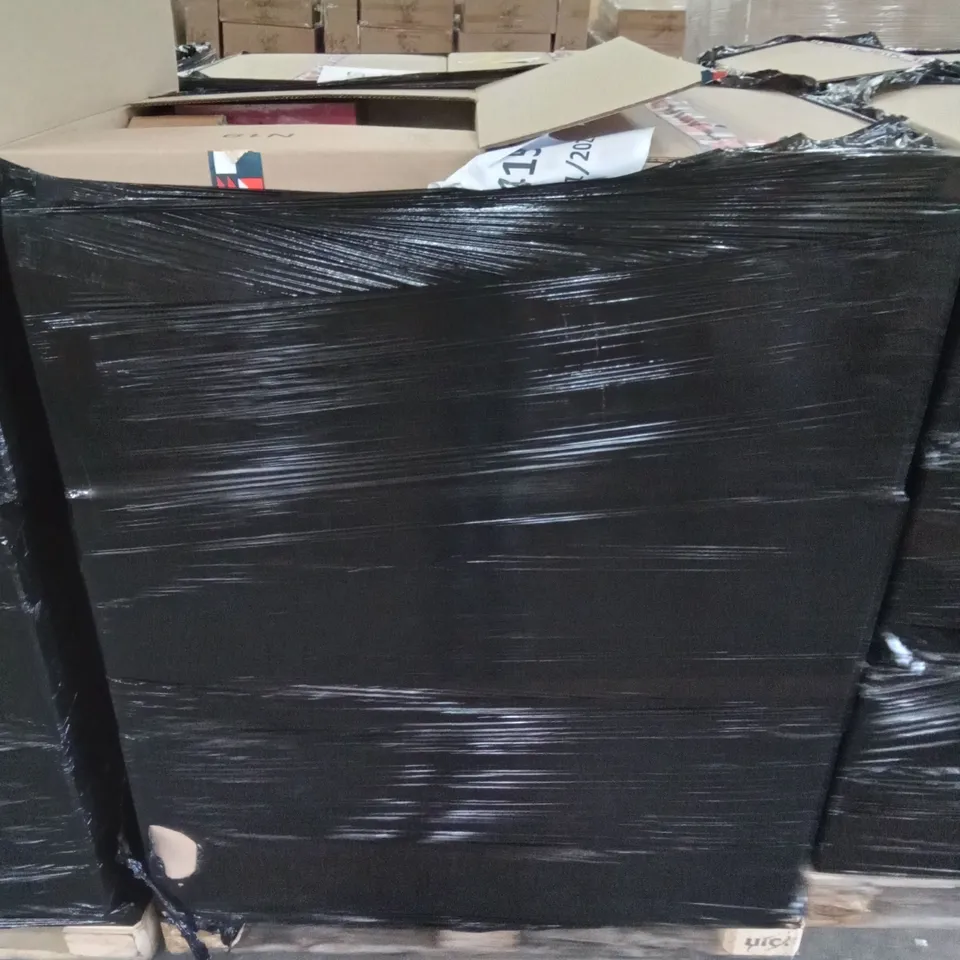 PALLET OF ASSORTED ITEMS INCLUDING CHRISTMAS DECORATIONS, PET BIRTHDAY DECORATIONS, CAMPING SURVIVAL KIT, VAHDAM CHAI TEA SET, MENS WINTER BEANIE