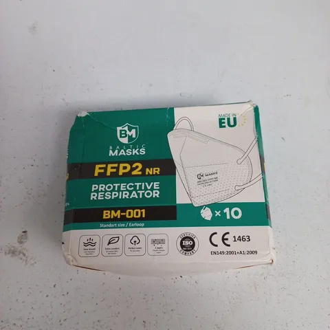 BALTIC MASKS FFP2 NR PROTECTIVE RESPIRATOR BM-001 – PACK OF 10