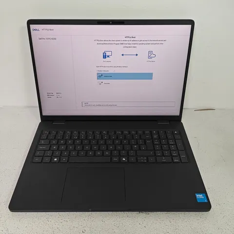 UNBOXED DELL PRO 16 INTEL CORE 5 LAPTOP IN BLACK - PC16250