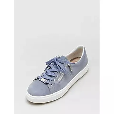 RIEKER SIDE ZIP TRAINERS BLUE SIZE 6.5