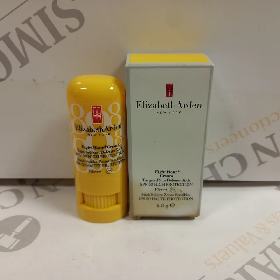 BOXED ELIZABETH ARDEN EIGHT HOUR CREAM TARGETED SUN DEFENSE STICK SPF50 HIGH PROTECTION