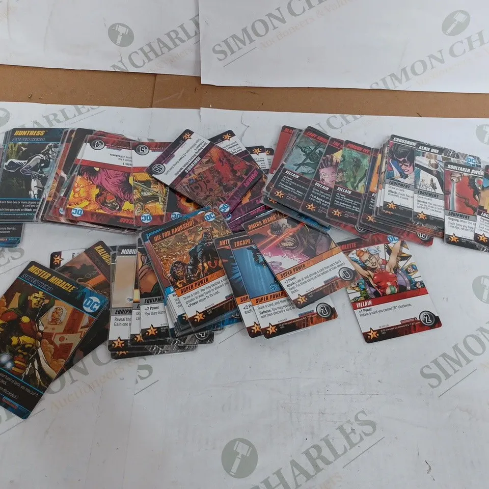 DC CROSSOVER COLLECTION 1 DECK BUILDING GAME - THE ROGUES, BIRDS OF PREY, NEW GODS