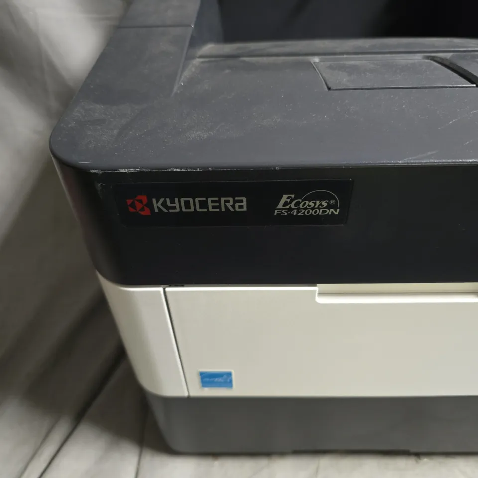 KYOCERA ECOSYS FS-4200DN PRINTER – MONOCHROME LASER.NO POWER PACK INCLUDED