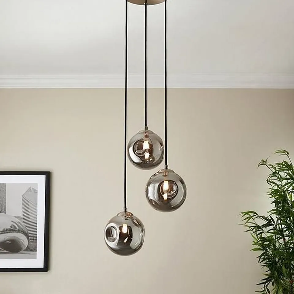 3 LIGHT CLUSTER PENDANT LIGHT 