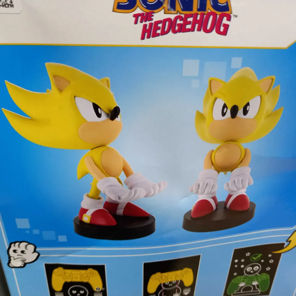 SONIC THE HEDGEHOG SUPER SONIC PHONE AND CONTROLLER HOLDER 