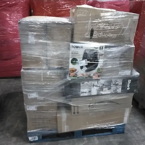 PALLET OF APPROXIMATELY 25 UNPROCESSED RAW RETURN HOUSEHOLD AND ELECTRICAL GOODS TO INCLUDE;