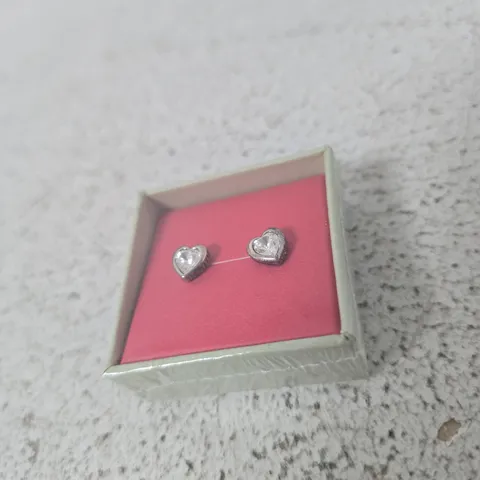 TED BAKER LONDON HEART EARRINGS IN GIFT BOX