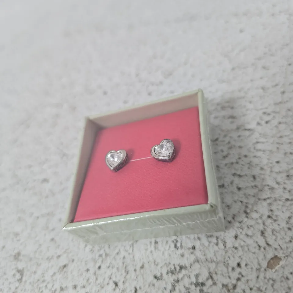 TED BAKER LONDON HEART EARRINGS IN GIFT BOX