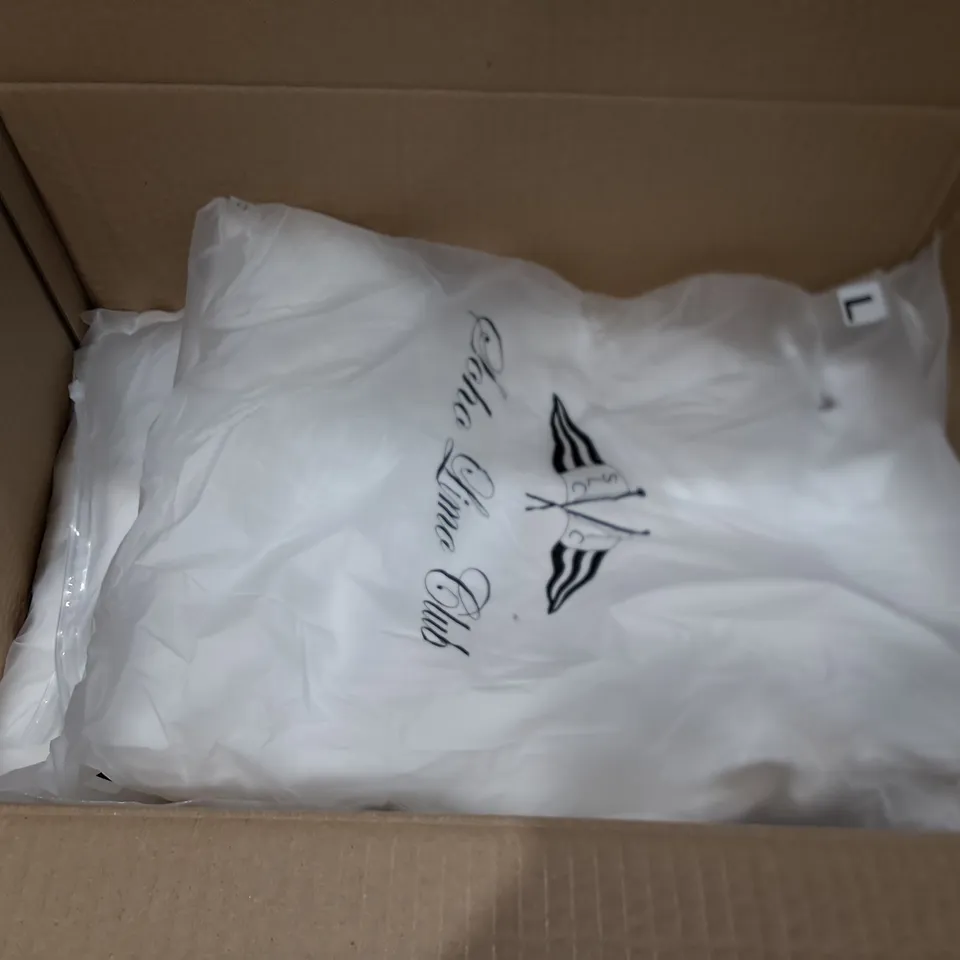 LOT OF APPROXIMATELY 12 SOHO BOYZ CLUB SHORTS IN WHITE - L