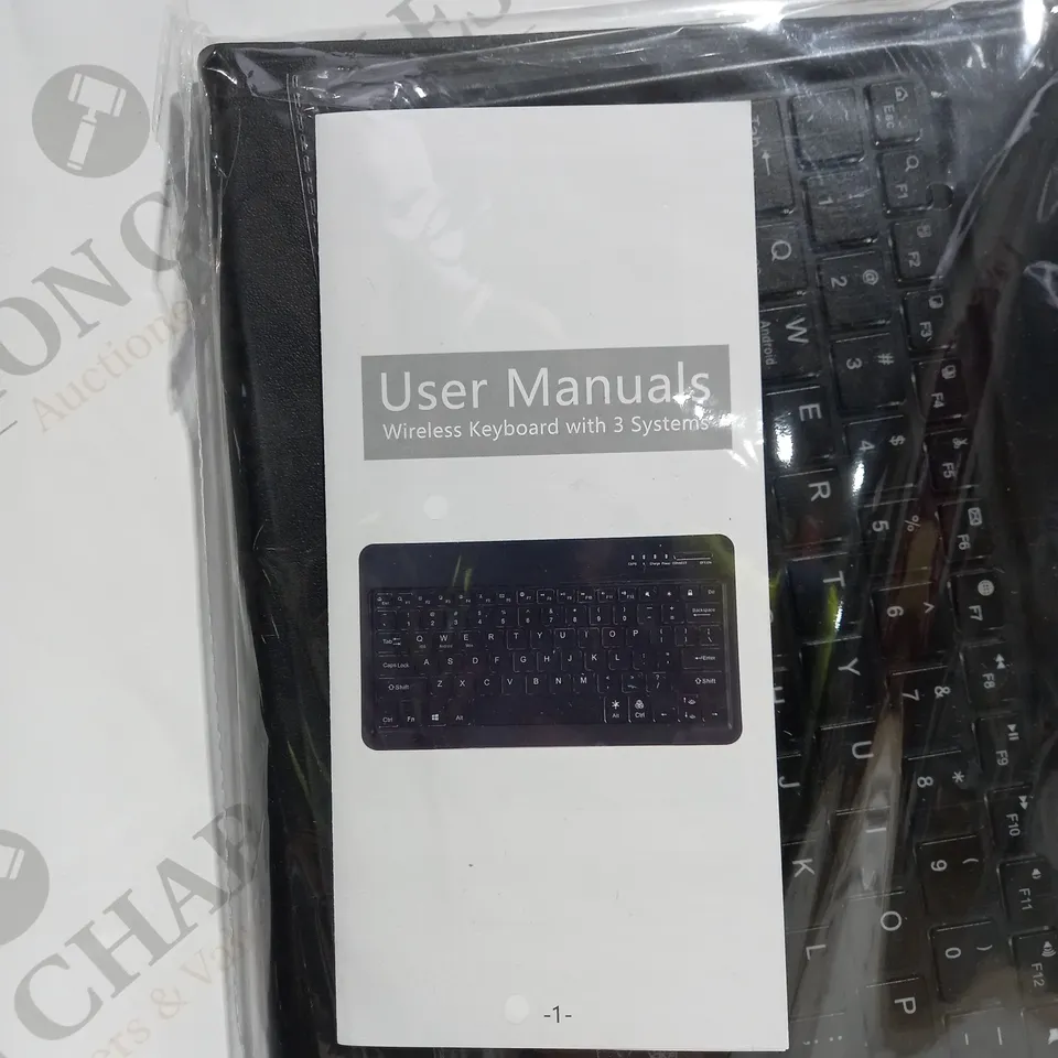USER MANUALS WIRELESS KEYBOARD WITH 3 SYSTEMS 