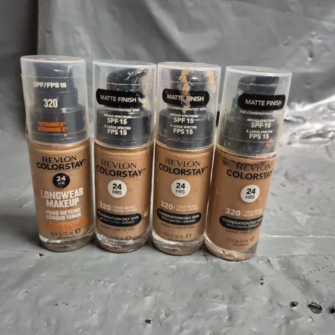 LOT OF APPROXIMATELY 53 REVLON COLOURSTAY 30ML MAKE UP ITEMS