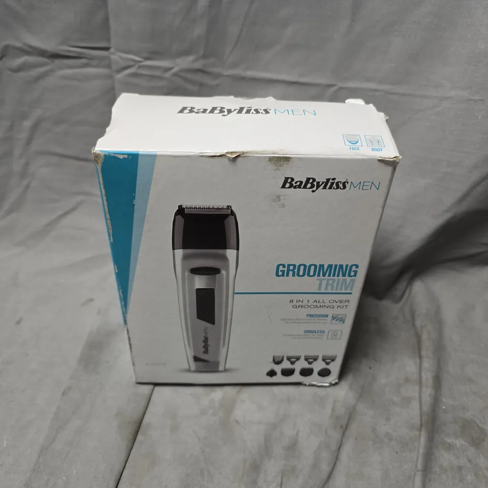 BOXED BABYLISS GROOMING TRIM GROOMING KIT