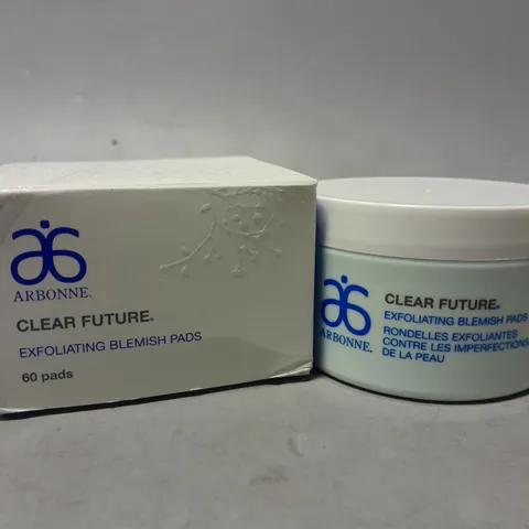 BOXED ARBONNE EXFOLIATING BLEMISH PADS