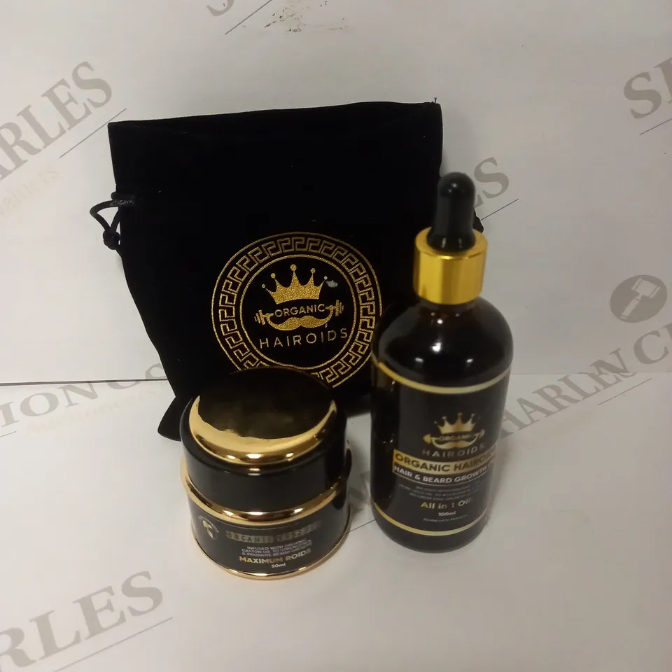 HAIROIDS ORGANIC BEARD BALM & OIL
