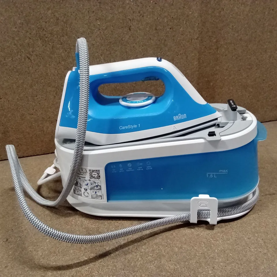 BRAUN IS1012BL CARESTYLE 1 STEAM GENERATOR IRON