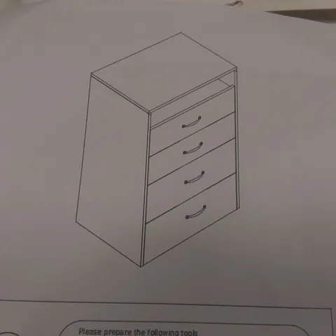 BOXED DRESSING TABLE (1 BOX)