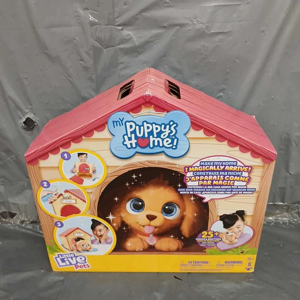 SEALED AND BOXED LITTLE LIVE PETS MY PUPPY'S HOME PLAYSET RRP £64.99