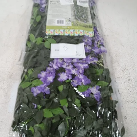 WISTERIA FAUX TRELLIS – GARDEN DECOR, 180 CM X 60 CM