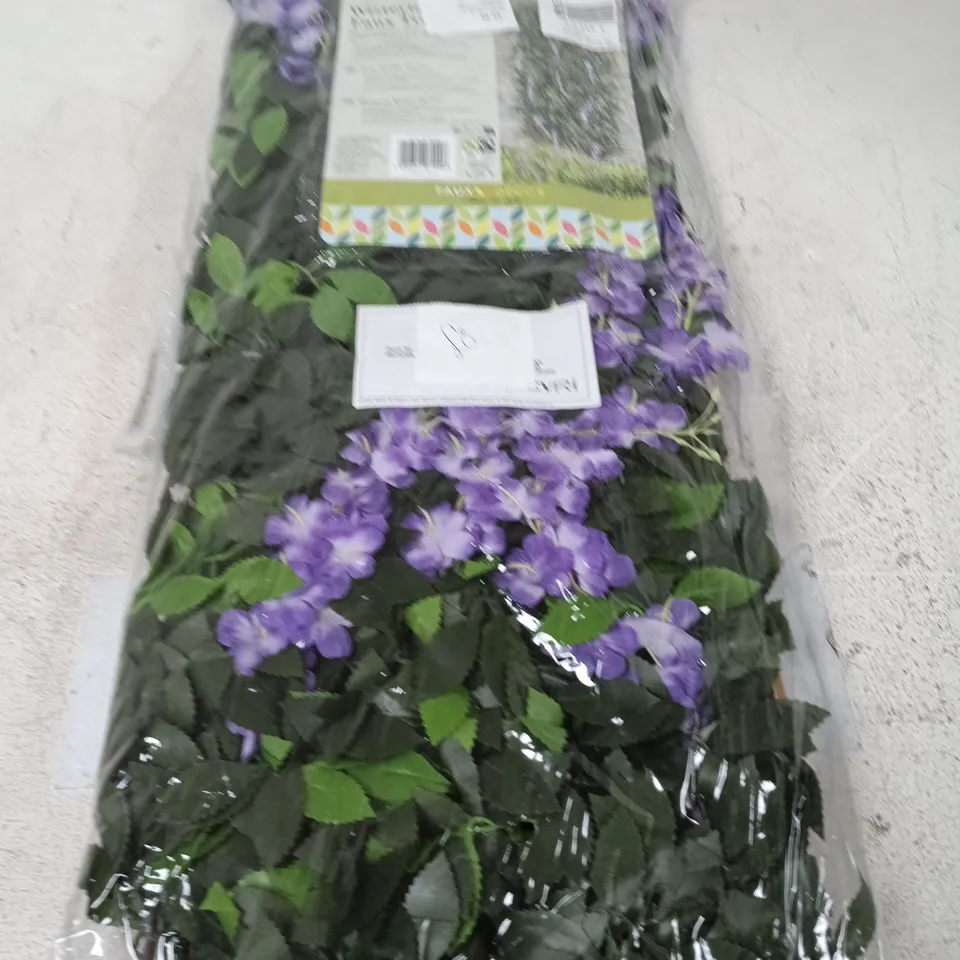WISTERIA FAUX TRELLIS – GARDEN DECOR, 180 CM X 60 CM