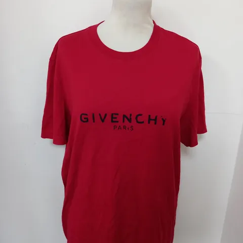 GIVENCHY SLOGAN T-SHIRT SIZE UNSPECIFIED