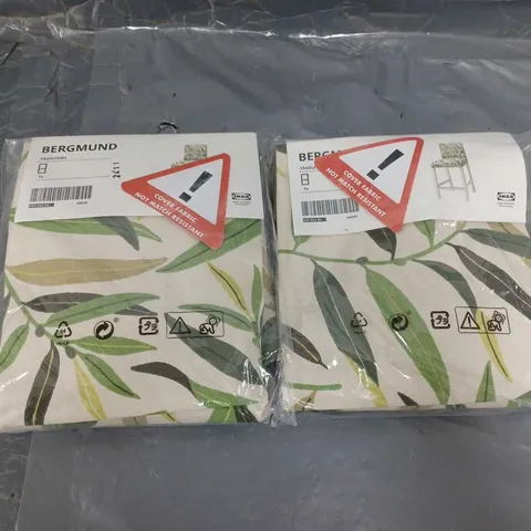 IKEA BURGMUND CHAIR COVER X2
