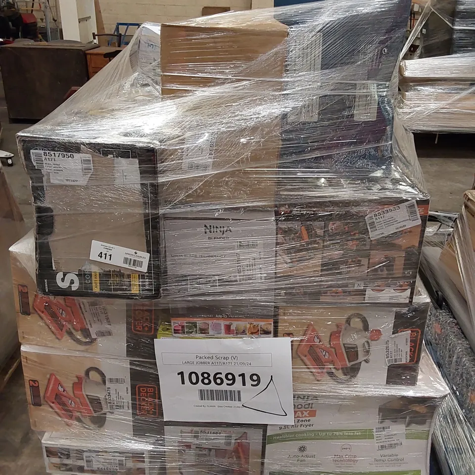 PALLET OF APPROXIMATELY 35 ASSORTED UNPORCESSED RAW RETURNS TO INCLUDE;