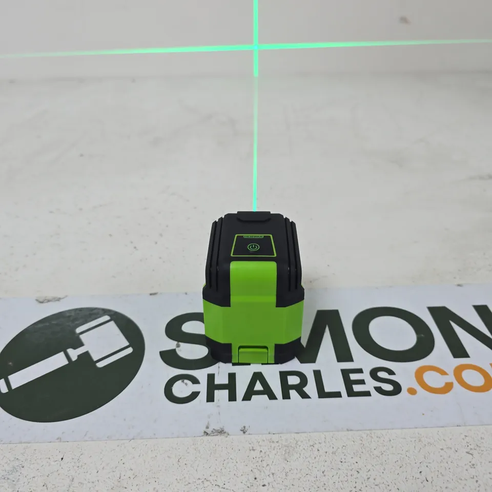 HUEPAR SELF-LEVELING LASER LEVEL – GREEN BEAM