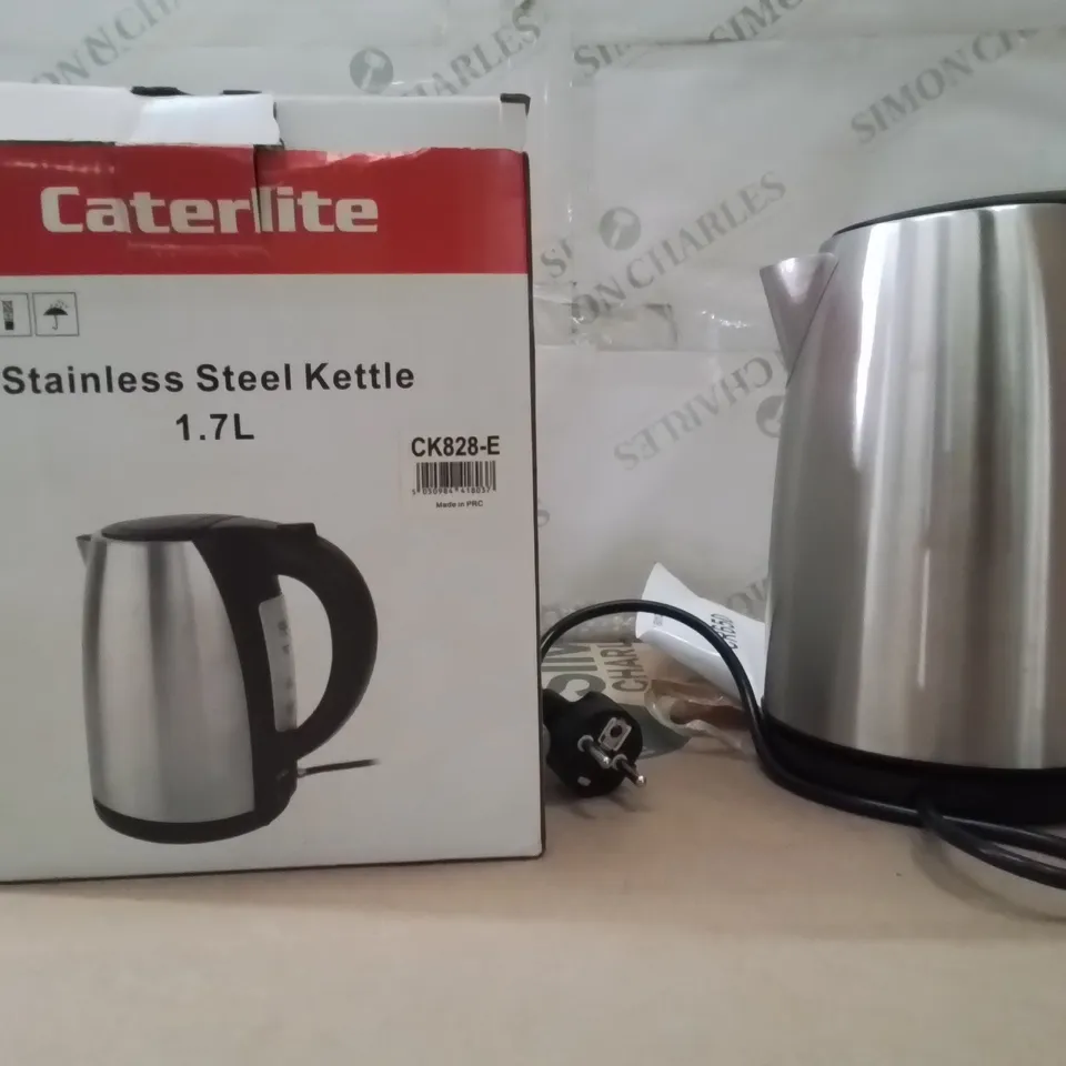 BOXED BRAND NEW STAINLESS STEEL KETTLE 1.7L