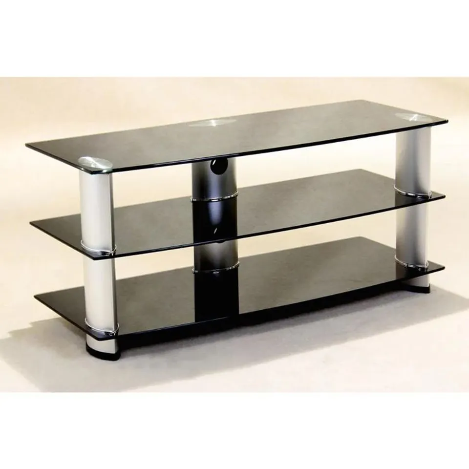 BOXED MADERA TV RACK - BLACK