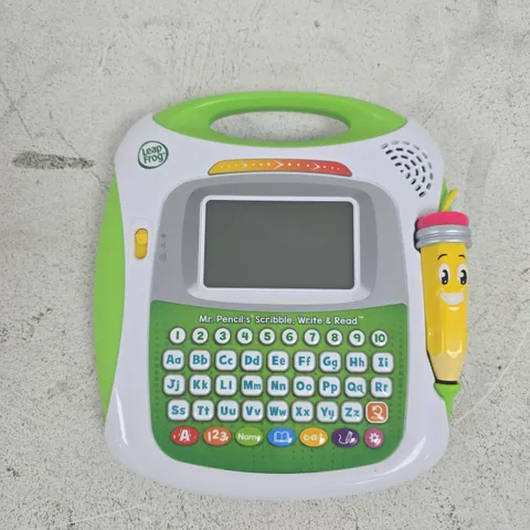 LEAPFROG MR. PENCIL'S SCRIBBLE, WRITE & READ 